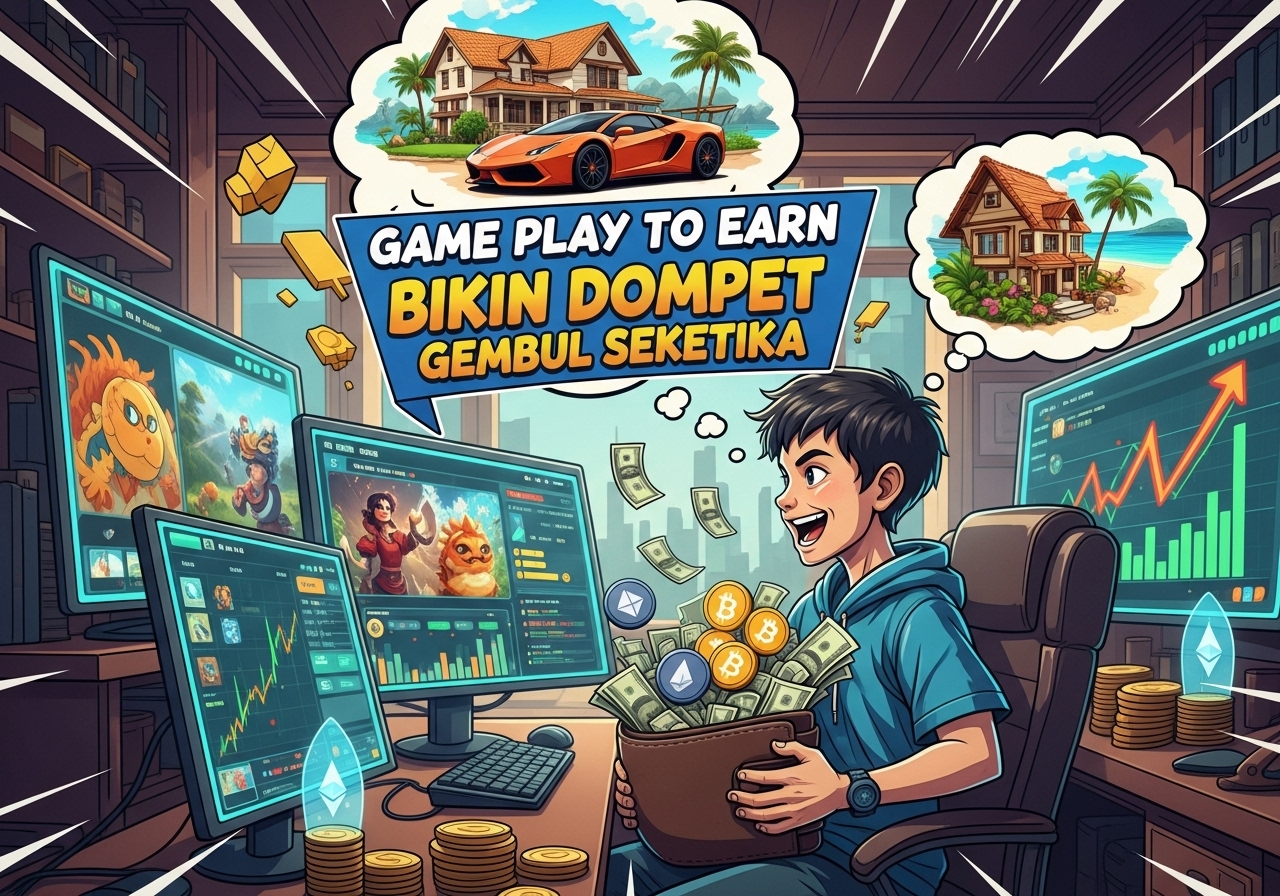 Game Play to Earn Bikin Dompet Gembul Seketika