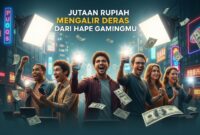 Jutaan Rupiah Mengalir Deras Dari Hape Gamingmu
