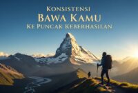 Konsistensi Bawa Kamu ke Puncak Keberhasilan