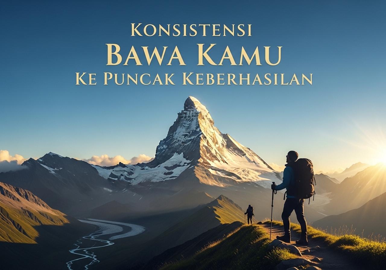 Konsistensi Bawa Kamu ke Puncak Keberhasilan