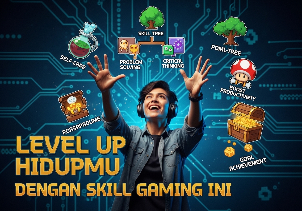 Level Up Hidupmu Dengan Skill Gaming Ini
