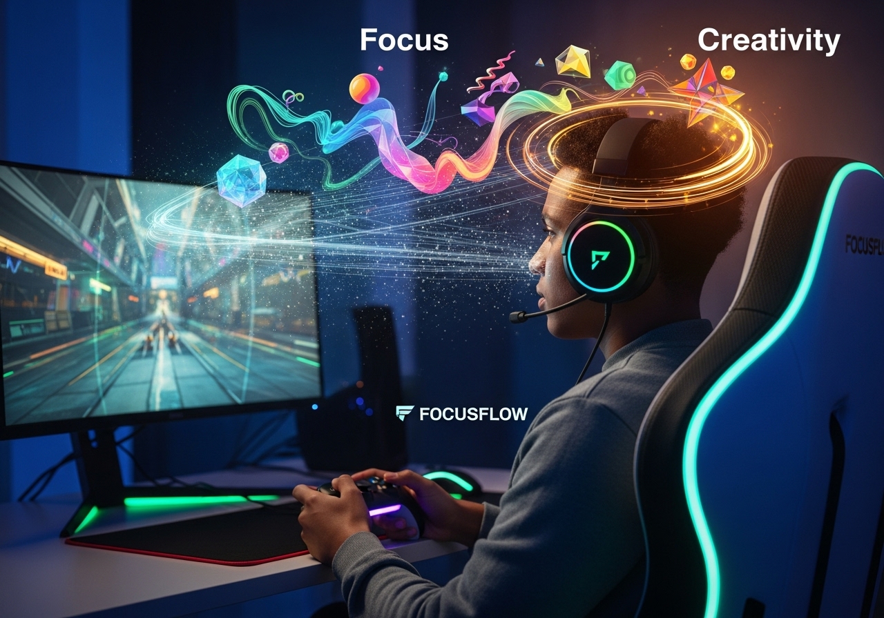 Tingkatkan Fokus dan Kreativitas Lewat Game