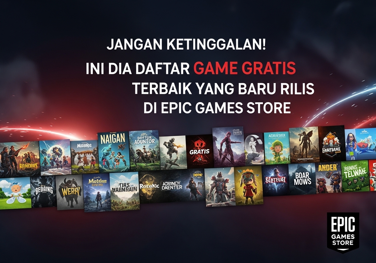 Jangan Ketinggalan! Ini Dia Daftar Game Gratis Terbaik yang Baru Rilis di Epic Games Store