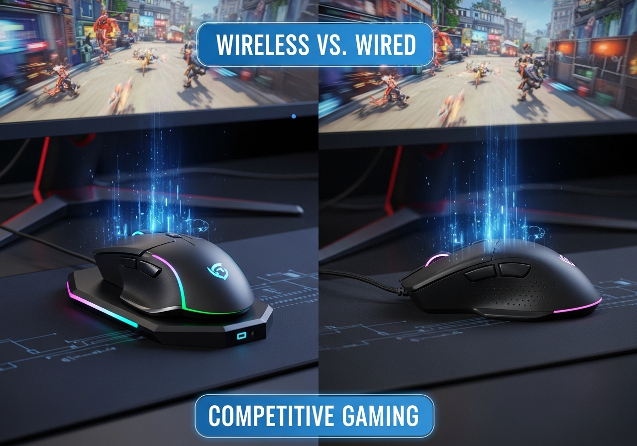 Mouse Gaming Wireless vs. Wired, Mana yang Lebih Unggul untuk Gamer Kompetitif