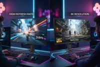 Tips Memilih Monitor Gaming Terbaik: Refresh Rate Tinggi atau Resolusi 4K?